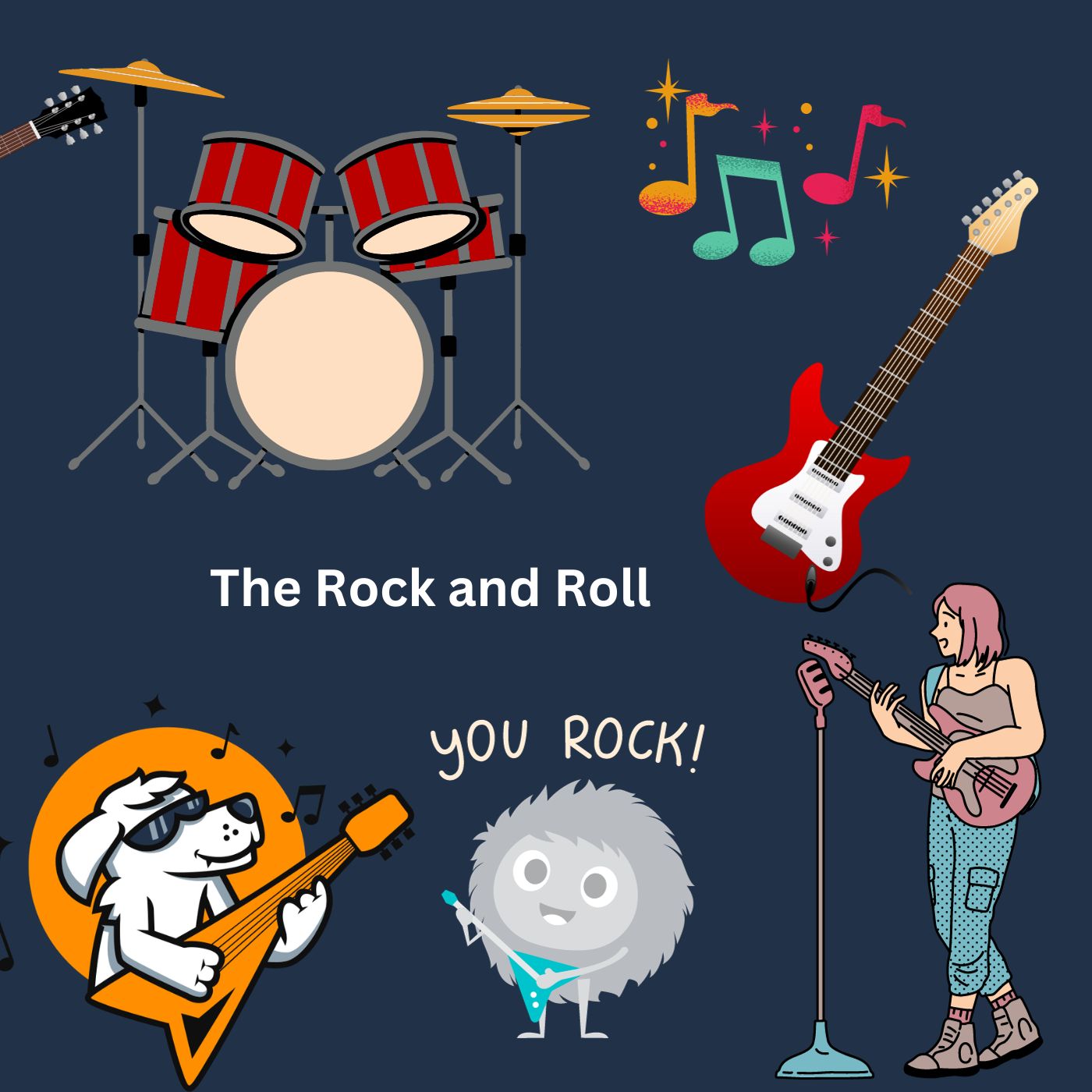 The Rock and Roll Custom Pet Song