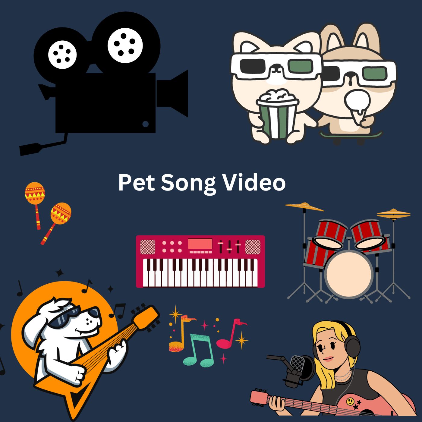 The Custom Pet Song Video Add On